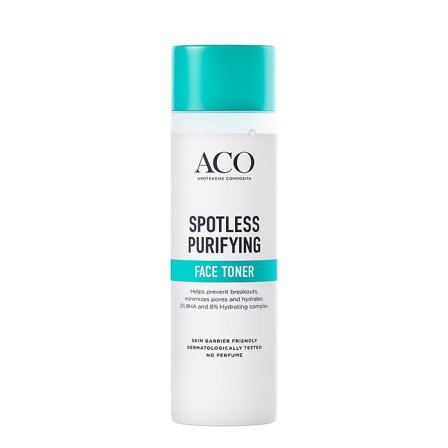 ACO Spotless Purifying Face Toner 200 ml, Skincare, Renseprodukter, Skintonic
