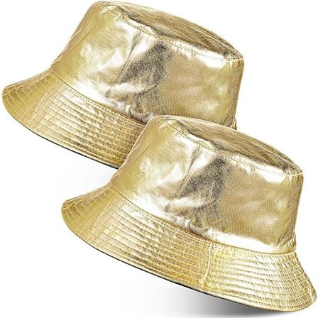 2-delt metal spand fiskerhat unisex fashion