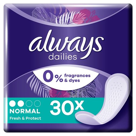 Always Normal Trusseindlæg 30 stk, Medicin & Pleje, Bind & Indlæg, Trusseindlæg
