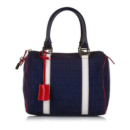 Fendi Vintage - Vintage Väskor - Blå - Dam - Storlek: One Size, Dam, Storlek: ONE SIZE