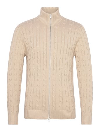 Slhryan Structure Full Zip Beige Selected