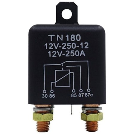 12V 24V 250A Bilrelæ Kontinuerlig Type Høj Batterikontrol Terminal Switch Automotive Starter Relæ PZCC
