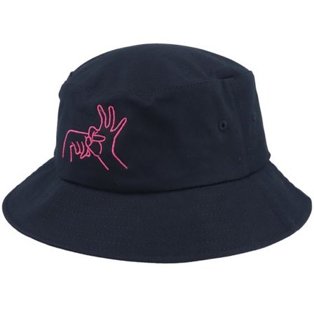 Iconic - Svart bucket Hatt - Neon Summer Sexual Education Black Bucket @ Hatstore