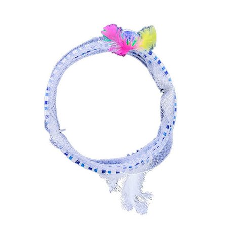 Interaktive Cat Tunnels Cat Tunnel With Feather BLÅ