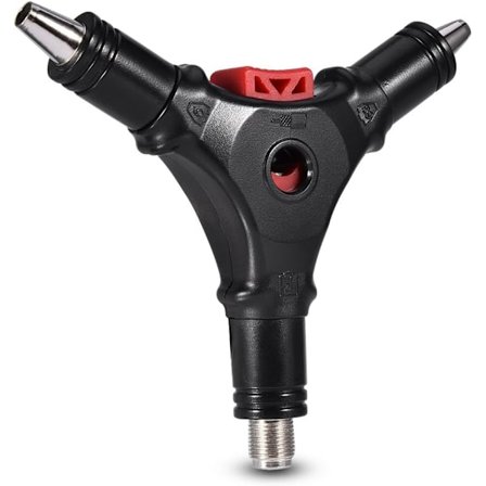 F-huvud RG59 RG6-kontakt Koaxialkabelavdragare 3 i 1 F-kontakt Koaxial installationsverktyg för digital-TV