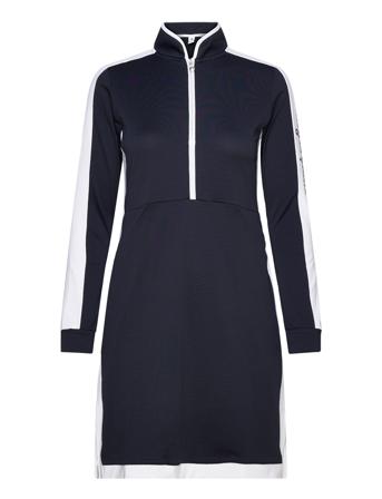 Millau Ls Dress Kort Kjole Marineblå Daily Sports*Betinget Tilbud
