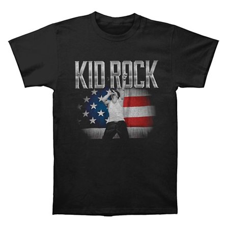 Kid Rock USA Party Flag Flag T-shirt