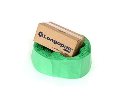 LONGOPAC Kassett Mini strong 45m grön - Lyreco - Städ och hygien - Påsar och säckar - Kassett - Longopac