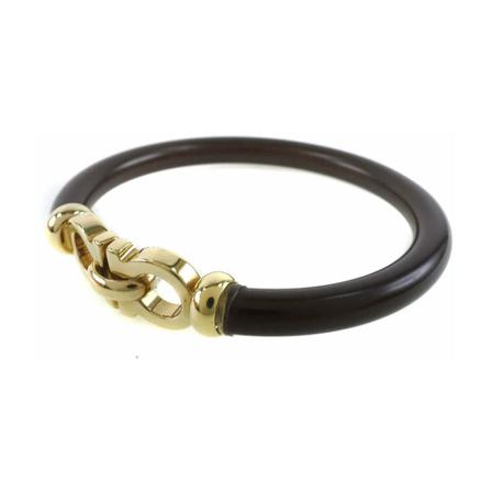 Salvatore Ferragamo Pre-owned Bracelet , Bruin , Dames , Maat: ONE Size Vintage Sieraden