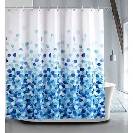 Rouche Duschdraperi Duschdraperifoder Badrum Dekorativ Målning