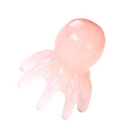 Håndholdt hovedbundsmassageapparat blækspruttehovedmassagerkam, akupunkturmassagekam