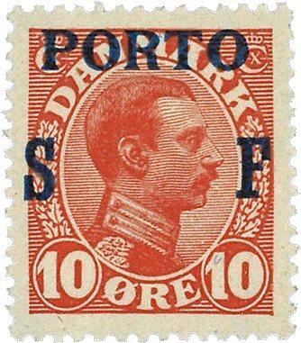Danmark 1921 - Portomærke AFA 8 - Ubrugt