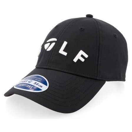 Taylor Made - Svart unconstructed Keps - TM26 Eg Hamptons Hat Black Dad Cap @ Hatstore