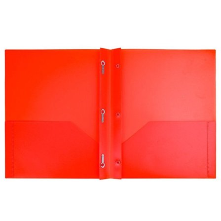 Lommemapper A4-filmappe RØD