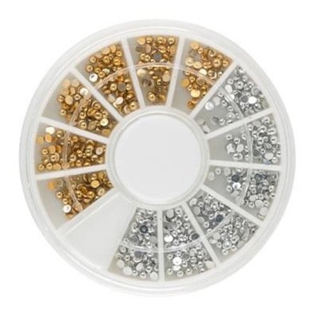 Rundel - Miley - DU35 - Nageldekorationer - Ca: 500 st