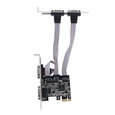 Txb071 Pci Express -lisäkortti 4 portin sarjakortin nousukortit Multi Rs232 Db9 Com Pcie -laajennussovitin