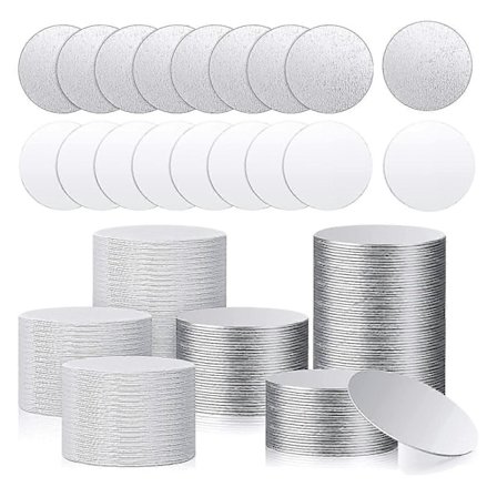 Sublimaatti Tyhjät Tarrat Sarja Pyöreä Tyhjä Kehys Riipus Alusta Arkkia, Sublimaatti