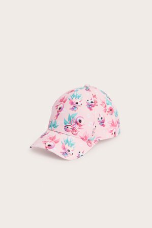 Kappahl | Caps med sjøhester Rosa 48/50 | Barn