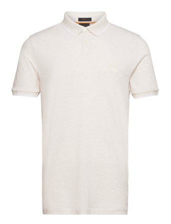 Passertip Polos Short-sleeved Beige BOSS*Betinget Tilbud