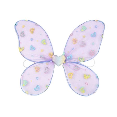 Lightweight Plastic Fantasy Wings with Adjustable Straps Halloween Costume Wing for Kids Adults Cosplay Celebration Multicolor_Special Offers