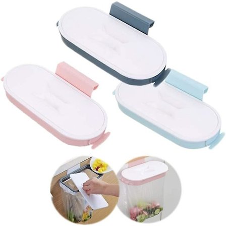 3 stk. Køkkenaffaldsposeholder, Køkkenskab Affaldsposeholder Skraldespand Indbygget Køkkendør, Affaldsposeholder Over Kurv Skabsdør Affald