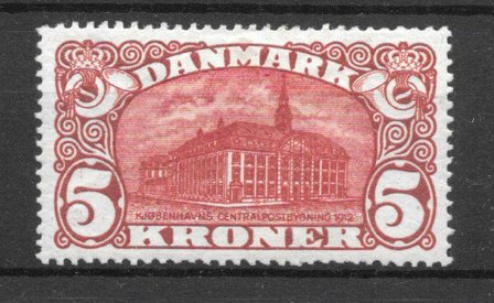 Danmark 1915 - AFA 81r - Ubrugt