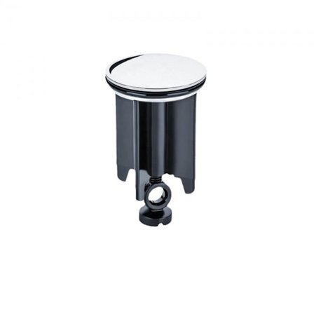 1 st universell badrumsvaskpropp Ø 40 mm, kromat avloppsplugg, M
