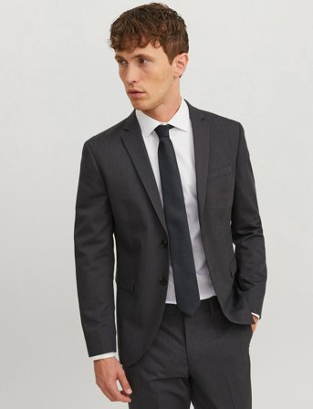 Jack & Jones Jacsolid Tie Noos - Black - ONE SIZE