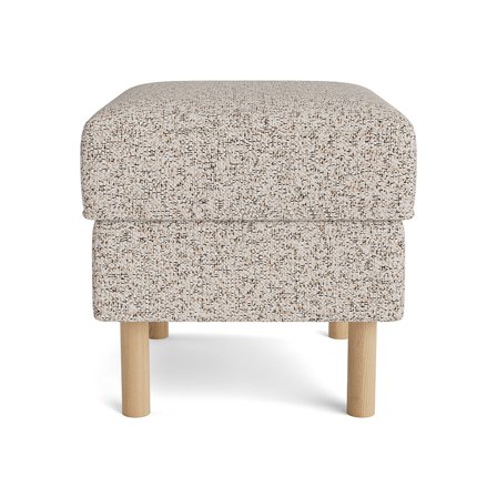Lumo puf - Puente Lys Greige - 52x46x43 - Puf