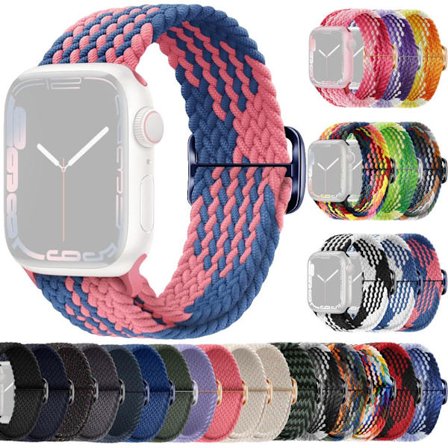 SKALO Flettet Rem Apple Watch Series 1-3 38mm - Vælg farve