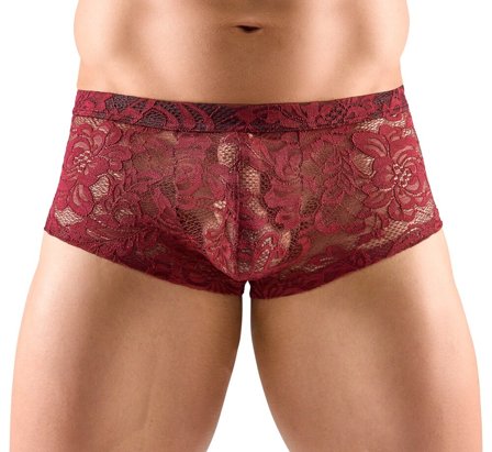 Svenjoyment: Red Lace Pants - Vuxen.dk: For ham