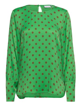 Coster Copenhagen | Shirt With Wide Sleeves In Dot Prin | 36