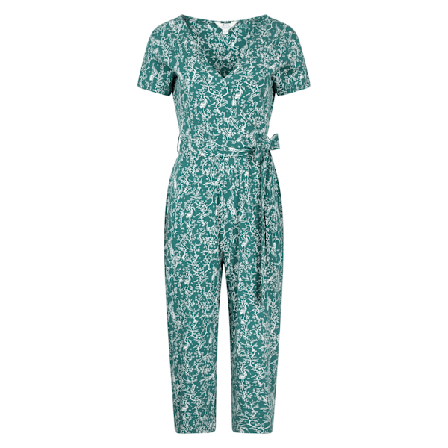 Mountain Warehouse Dam/Dam Crane Wrap Jumpsuit 24 UK Teal
