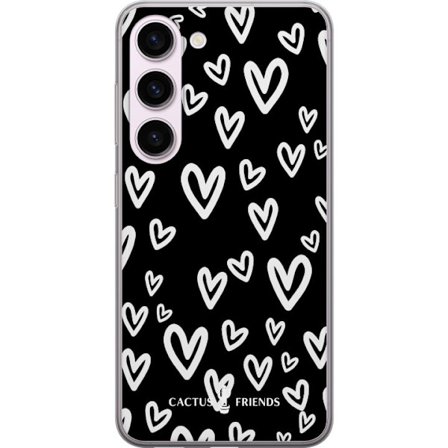 Yhteensopiva Puhelinkuori Samsung Samsung Galaxy S23 Cactus and Friends - Handdrawn Love Chaos