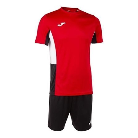 Joma Danubio II barntröja och shorts set - röd/svart/vit - 12/14 år