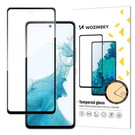 Skärmskydd Samsung A53 5g I Härdat Glas Fullskärm Svart