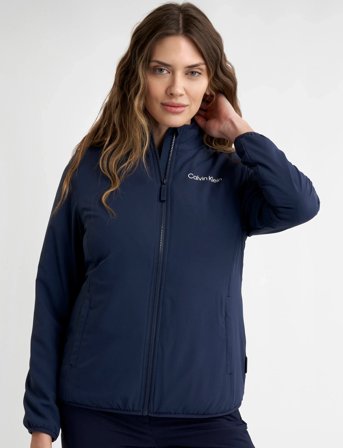 Calvin Klein Golf Faye Full Zip Jacket - Navy - M