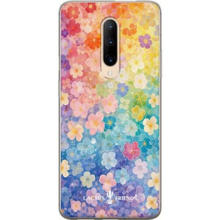 Kompatibelt Mobilskal till OnePlus OnePlus 7 Pro Cactus and Friends – RainbowBloom