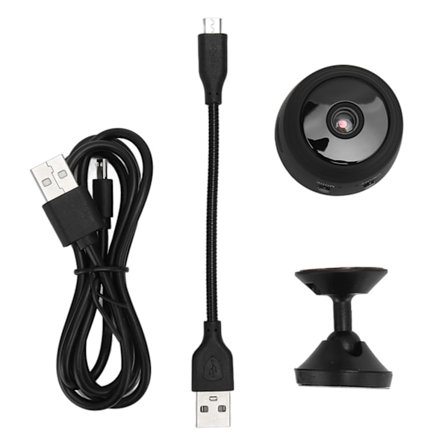 WiFi Smart Home Kamera 2K 150 Graders Visning Nattsyn Bevægelsesdetektering Alarm Loop Optagelse Kompatibel med iOS Android