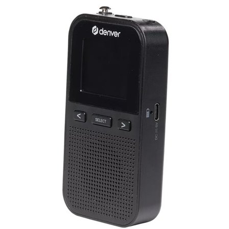 Denver DAB+ FM-radio DAH-126MK2 med färgdisplay och alarm