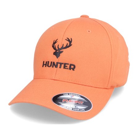 Hunter - Orange flexfit Czapka Z Daszkiem - Deer Logo Orange Flexfit @ Hatstore