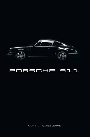 New Mags - Coffee Table Book - Porsche 911 - Icons Of Excellence - Musta - Coffee table books - - Homeroom