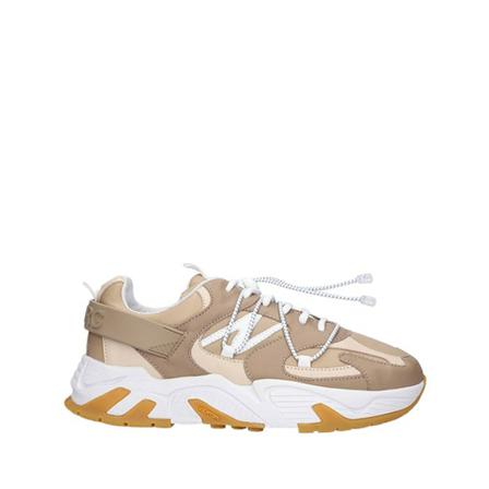 Iceberg, Men& shoes sneakers kakkoi 1450 Beige, Heren, Maat:44 EU,leder