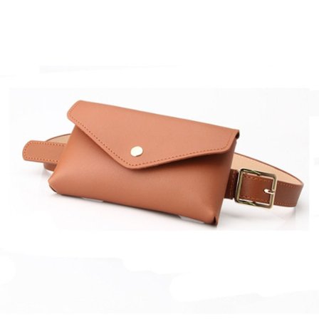 Midjeveske Belteveske BRUN
