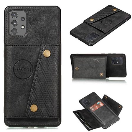 Samsung Galaxy A32 - Praktiskt Stilrent Skal med Korthållare