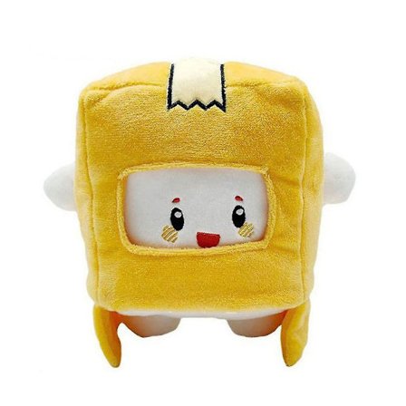 Lankybox Boxy / Foxy / Rocky Blød Plysdukke Kastepude Fyldt Plyslegetøj Spilfigur Børnegave Overraskelsesgave