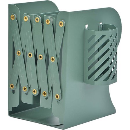 Justerbare bokstøtter Bokholdere for Heavy Duty Metal Steel Bokstativ Skrivebord Organizer