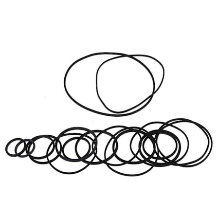 Én pose DVD-belter DVD-stasjon belte lengde miks remskive drev reservedel