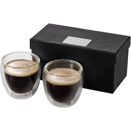 Seasons Boda 2-delad espressosats 14,5 x 7,6 x 7,5 cm transparent