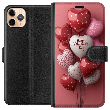 Kompatibelt Lommeboketui til Apple Apple iPhone 11 Pro Max Valentinsballonger